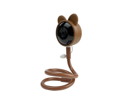 Niania WiFi Baby Fixed Camera Brown Teddy Bear