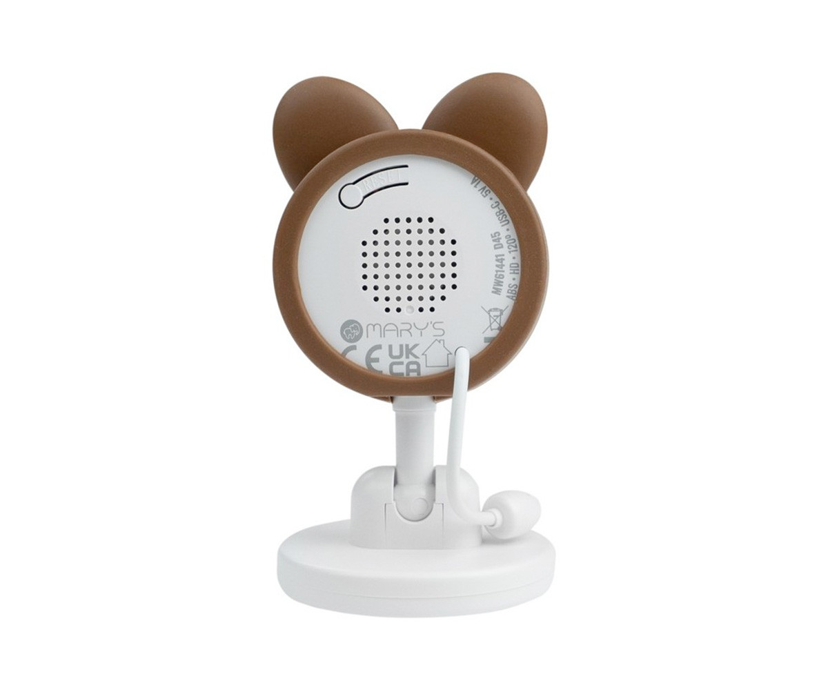 Niania WiFi Baby Fixed Camera Brown Teddy Bear