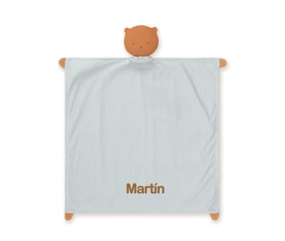 Doudou avec Anneau de Dentition Ourson Personnalisable