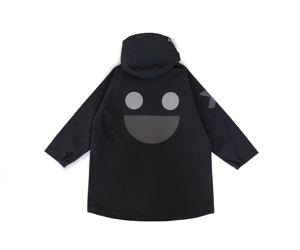 Chaqueta Impermeable Cortavientos Wistiti Negra