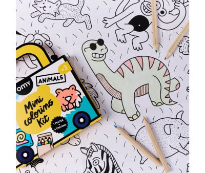 Mini Pocket Omy Animaux à Colorier