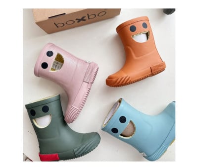 Bottes de Pluie Isothermes en Caoutchouc Naturel Wistiti Pink