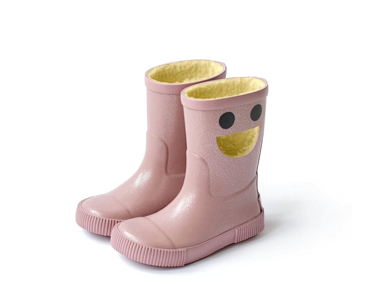 Bottes de Pluie Isothermes en Caoutchouc Naturel Wistiti Pink