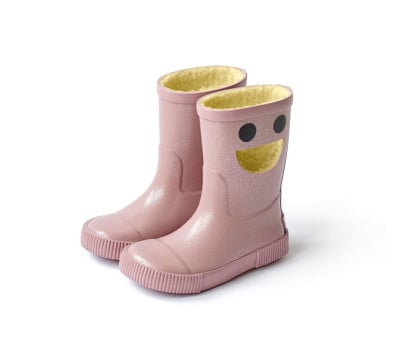 Bottes de Pluie Isothermes en Caoutchouc Naturel Wistiti Pink