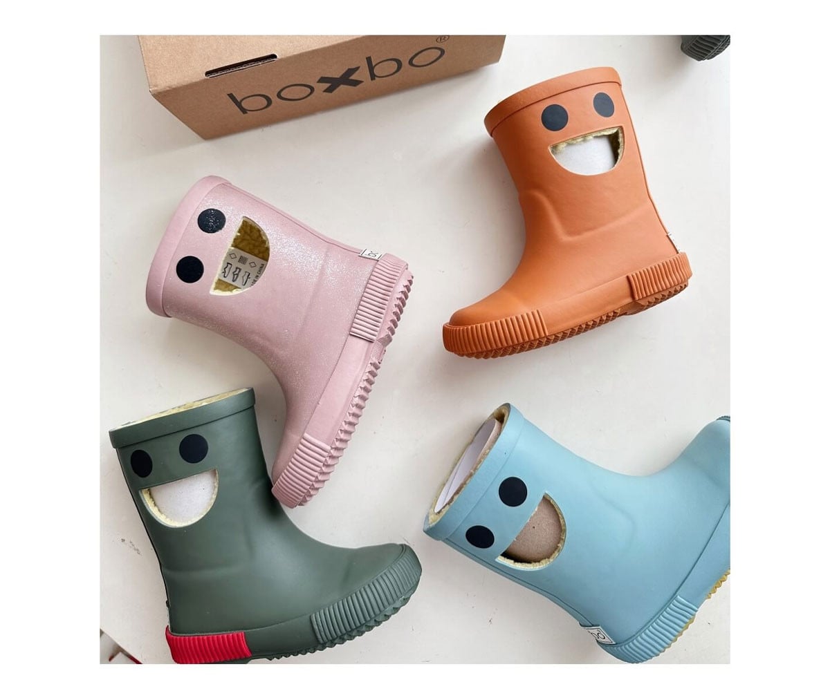 Bottes de Pluie Isothermes en Caoutchouc Naturel Wistiti Forest Green
