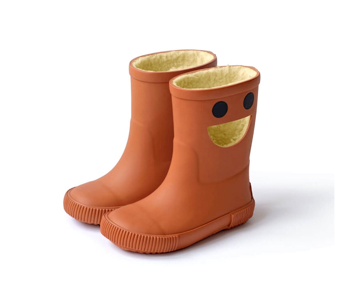 Bottes de Pluie Isothermes en Caoutchouc Naturel Wistiti Brown