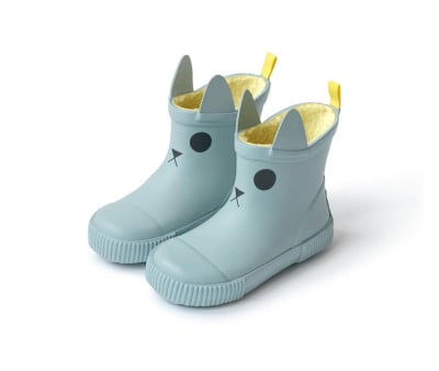 Bottes de Pluie Isothermes en Caoutchouc Naturel Kerran Platine