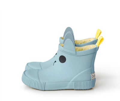 Bottes de Pluie Isothermes en Caoutchouc Naturel Kerran Platine