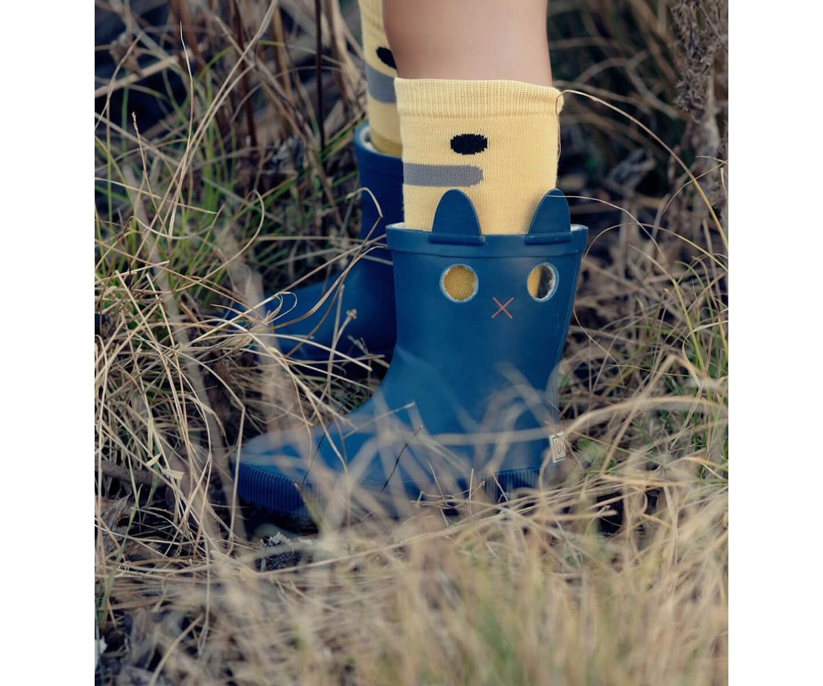 Bottes de Pluie Lookicat Blue