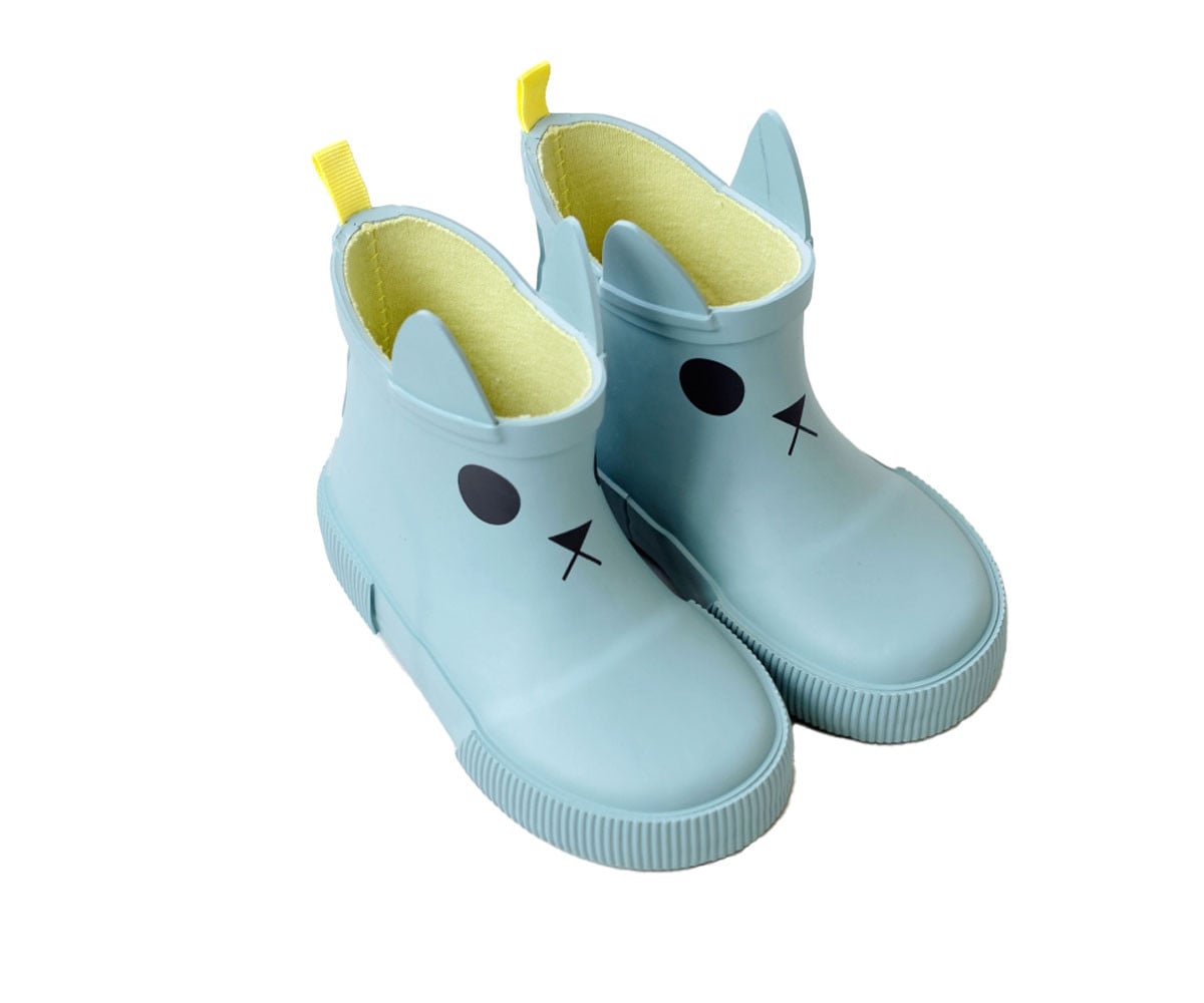 Bottes de Pluie en Caoutchouc Naturel Kerran Platine