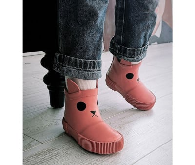 Bottes de Pluie en Caoutchouc Naturel Kerran Pink