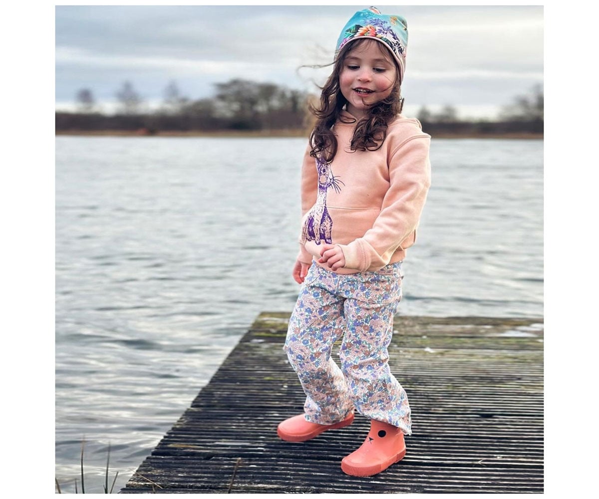 Bottes de Pluie en Caoutchouc Naturel Kerran Pink