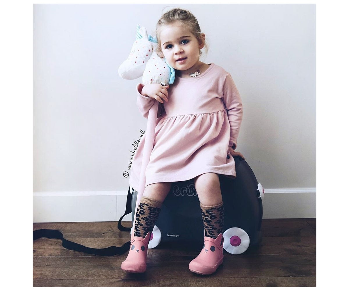 Bottes de Pluie en Caoutchouc Naturel Kerran Pink
