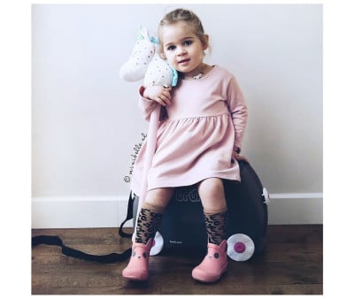 Bottes de Pluie en Caoutchouc Naturel Kerran Pink