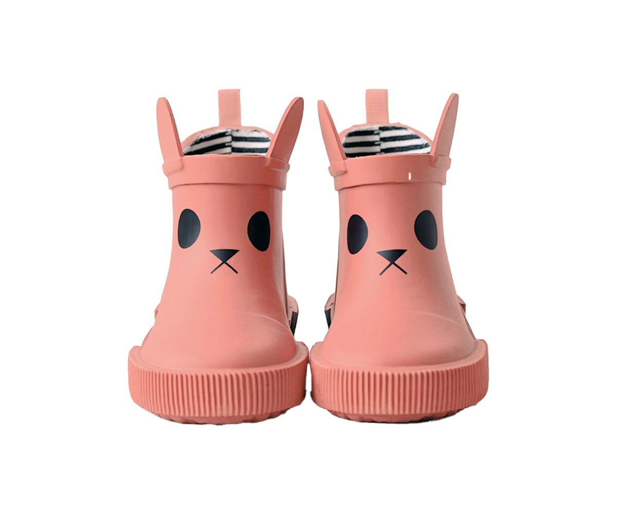 Bottes de Pluie en Caoutchouc Naturel Kerran Pink