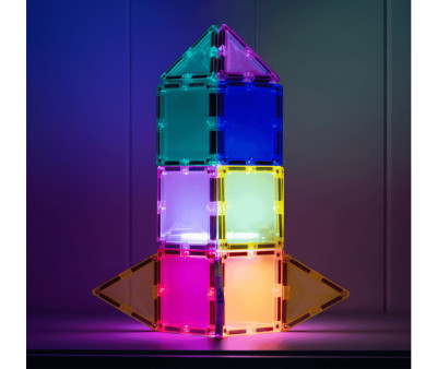 Construção Connetix Light Star 28 peças