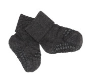 Calcetines Suela Antideslizante Bambú Dark Grey Melange