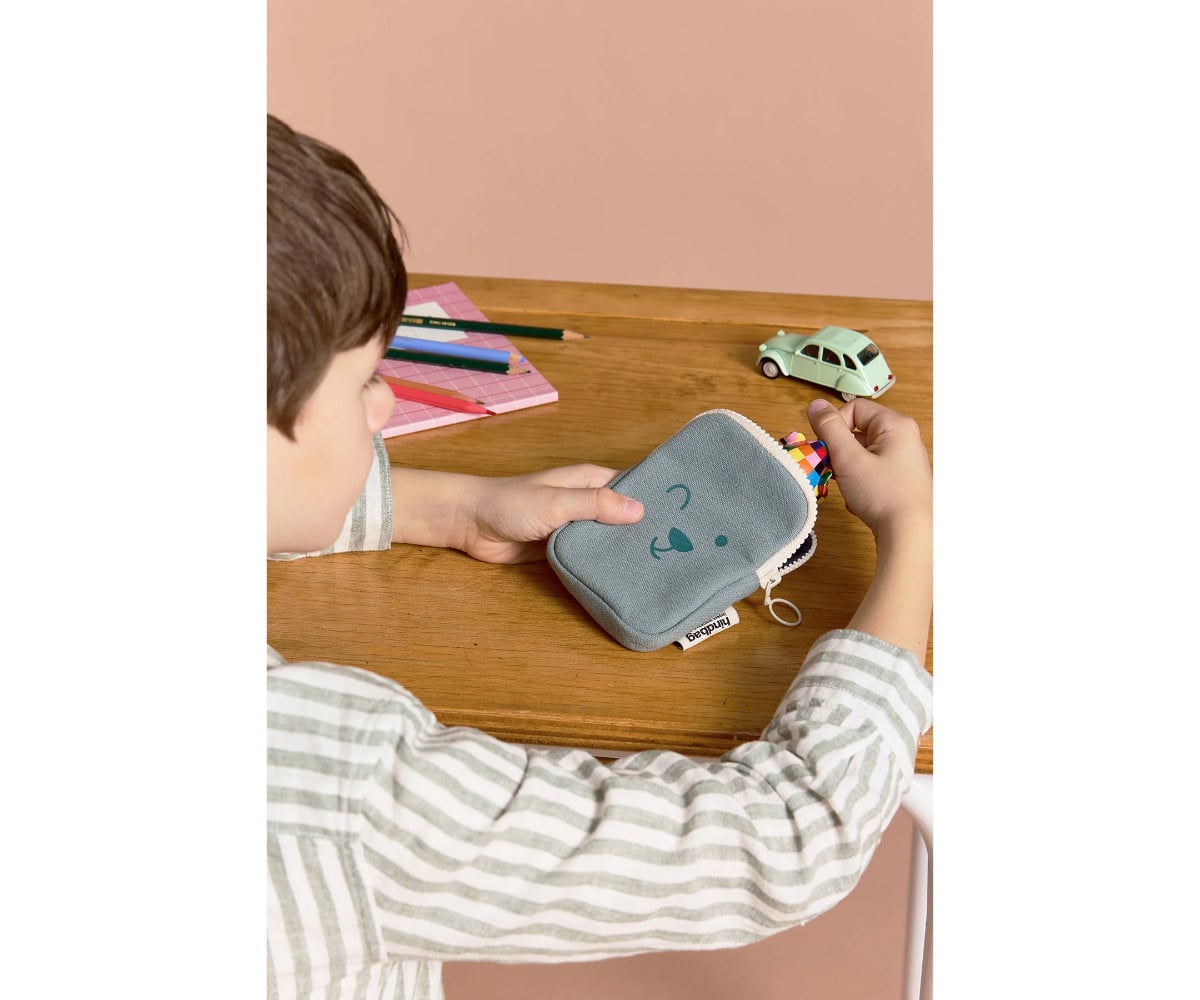 Pochette per Bambini Billy Sage - Grigio Riflettente
