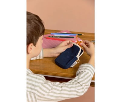 Pochette per Bambini Billy Navy - Grigio Riflettente