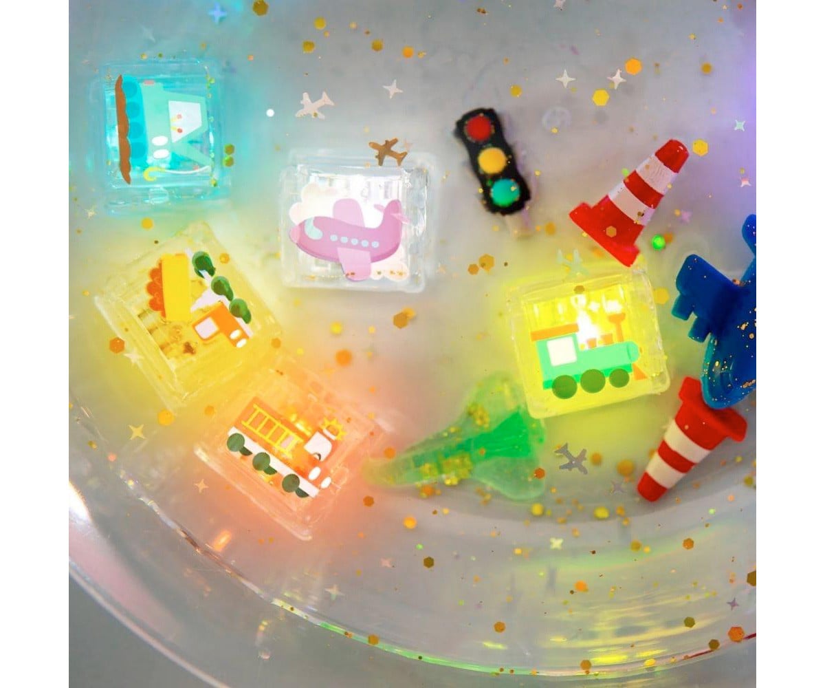Set de Cubos Sensoriales Lumoinosos Party Auto