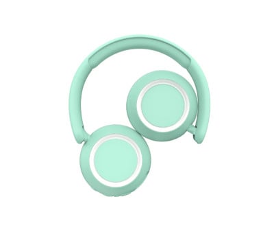 Cuffie Menta Wireless con Luce Ambientale