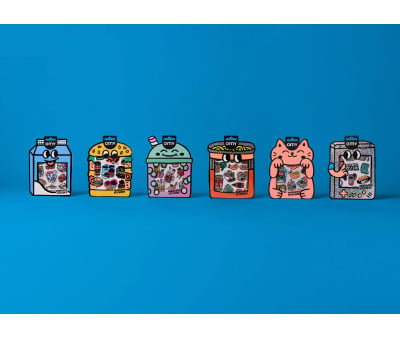 Pegatinas Fluorescentes Big Game Boy