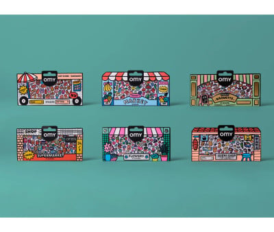 Stickers Fluorescents Boutique Hot Dog