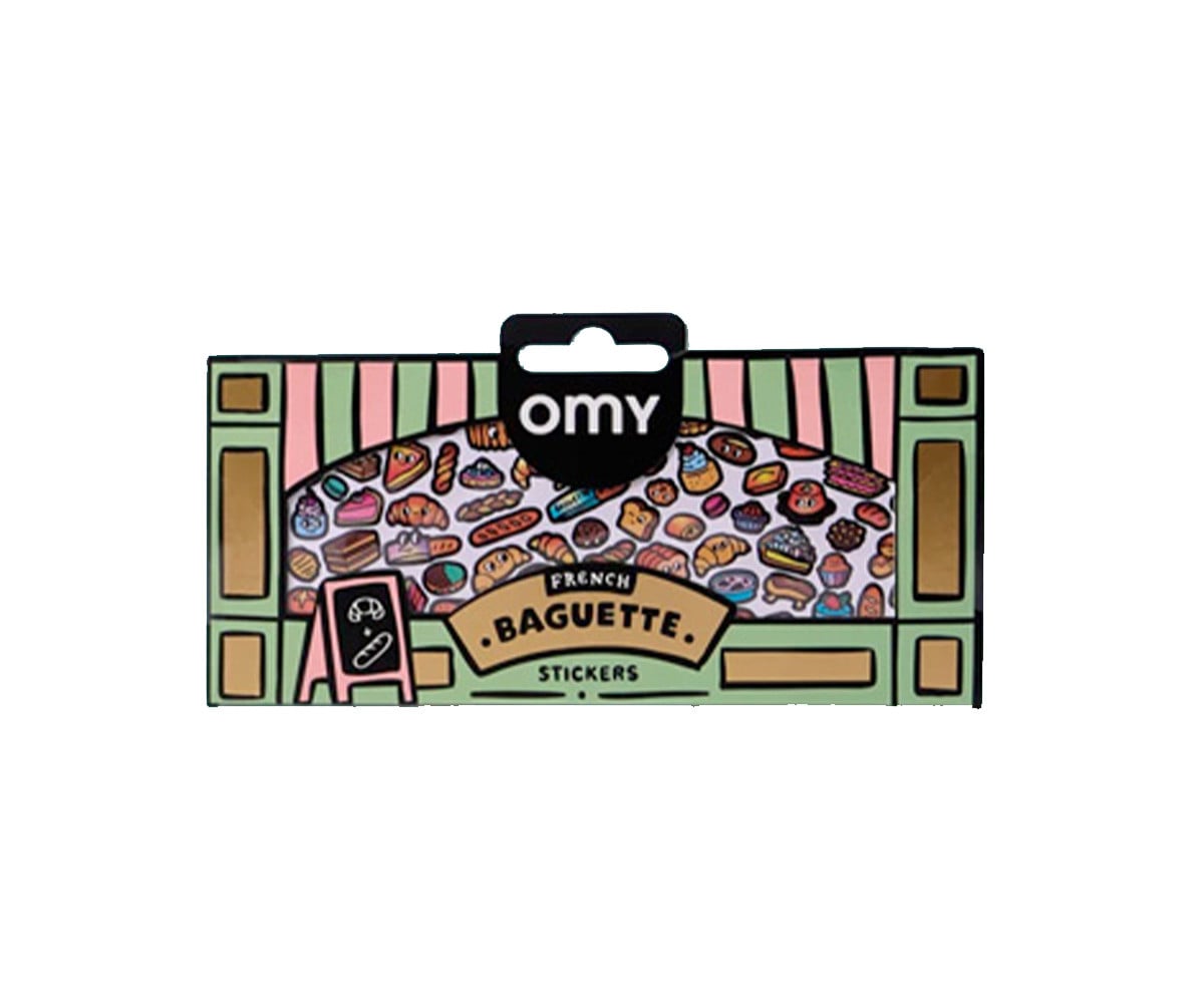Adesivos fluorescentes Boutique Baguette