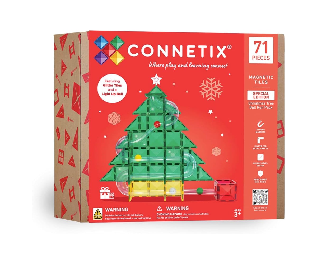 Pack Connetix Ball Run Christmas Special Edition 71 Pièces