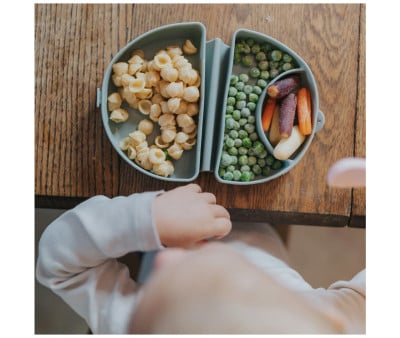 Set Assiette Pliante et Cuillère en Silicone Oat