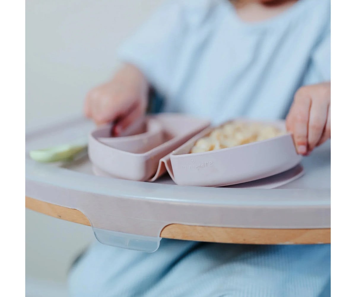 Set Assiette Pliante et Cuillère en Silicone Oat