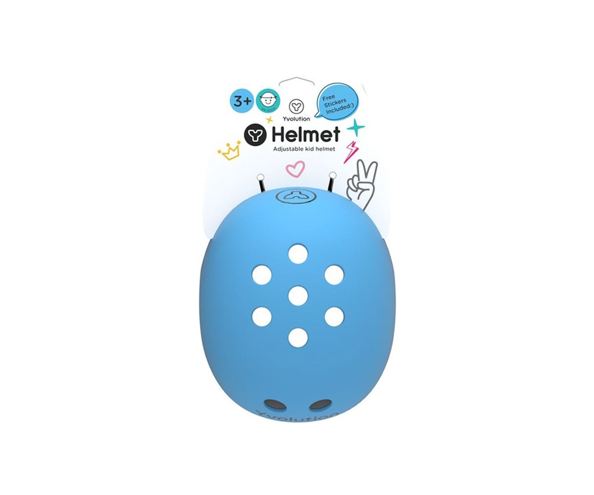 Casque Taille Moyenne Yvolution Bleu