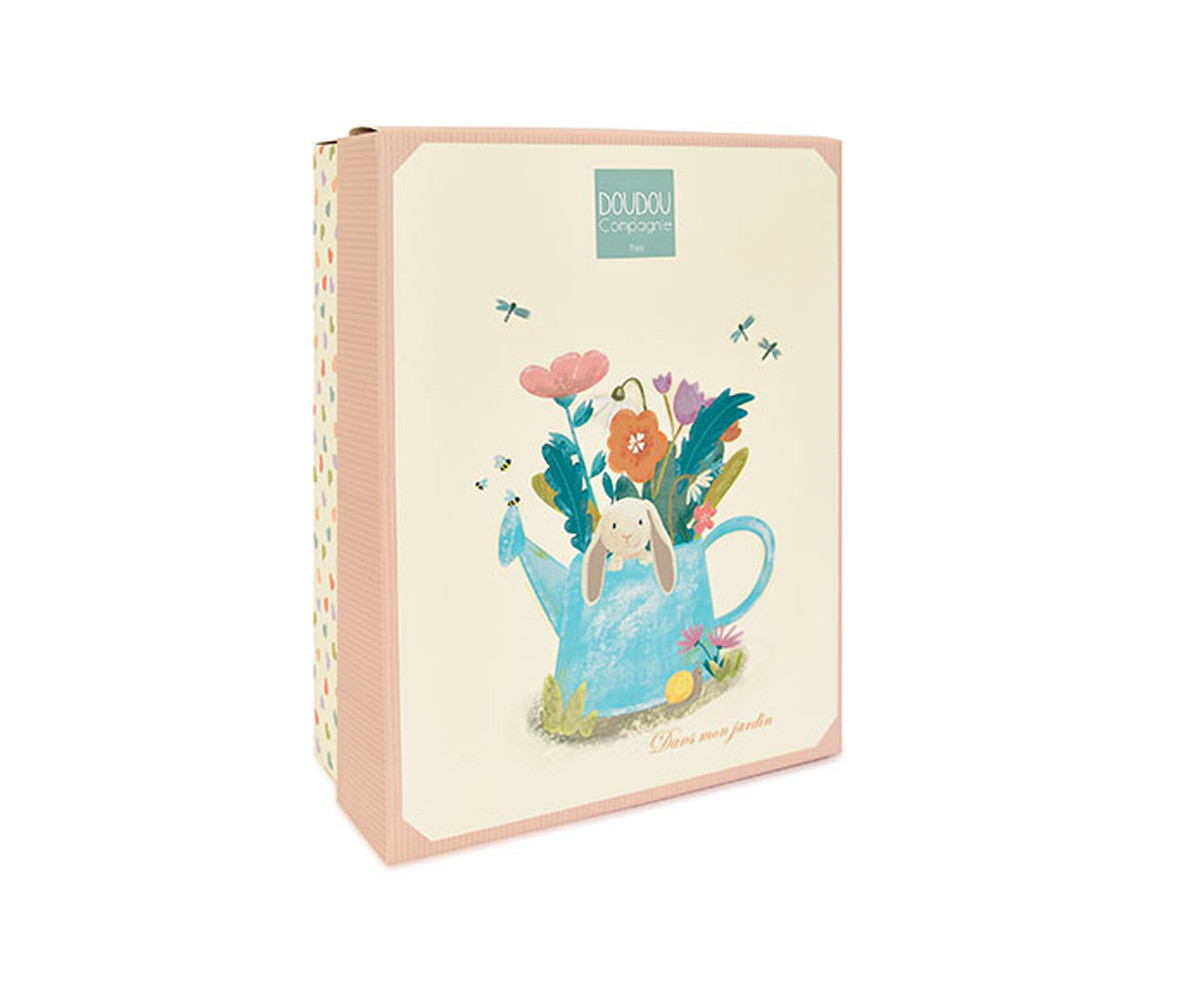 Doudou Sujetachupetes Lapin Ciboulette Personalizable