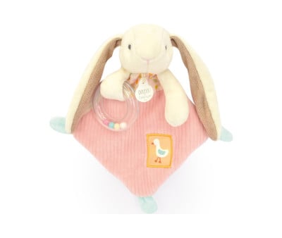 Doudou Sonajero Peluche Conejito Personalizable