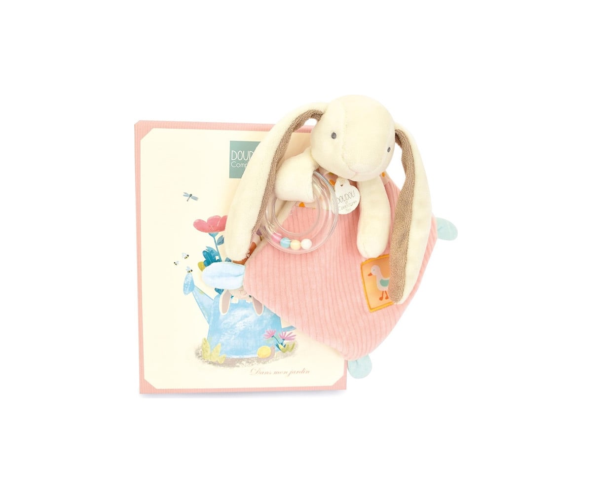 Doudou Sonajero Peluche Conejito Personalizable