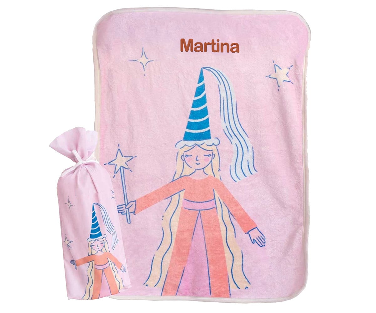 Coperta Fairy Super Soft Personalizzabile