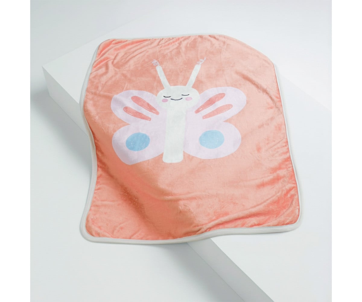 Coperta Butterfly Super Soft Personalizzabile