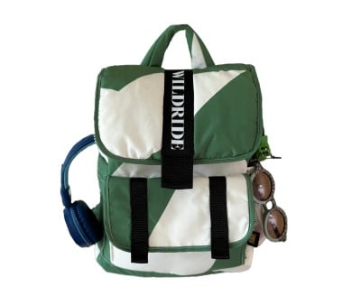 Mochila Infantil Reciclada Green Graphic