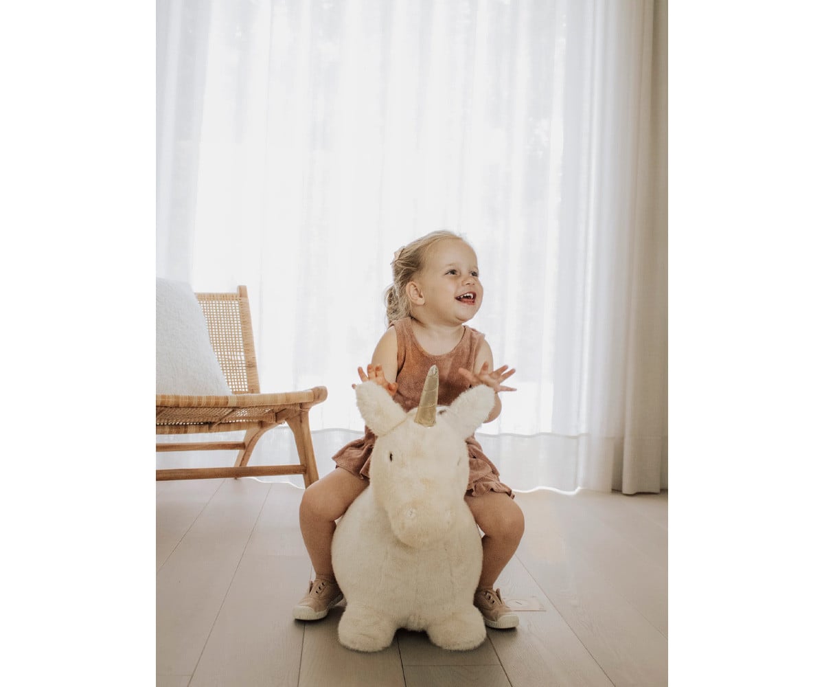 Ballon Sauteur Doux Licorne