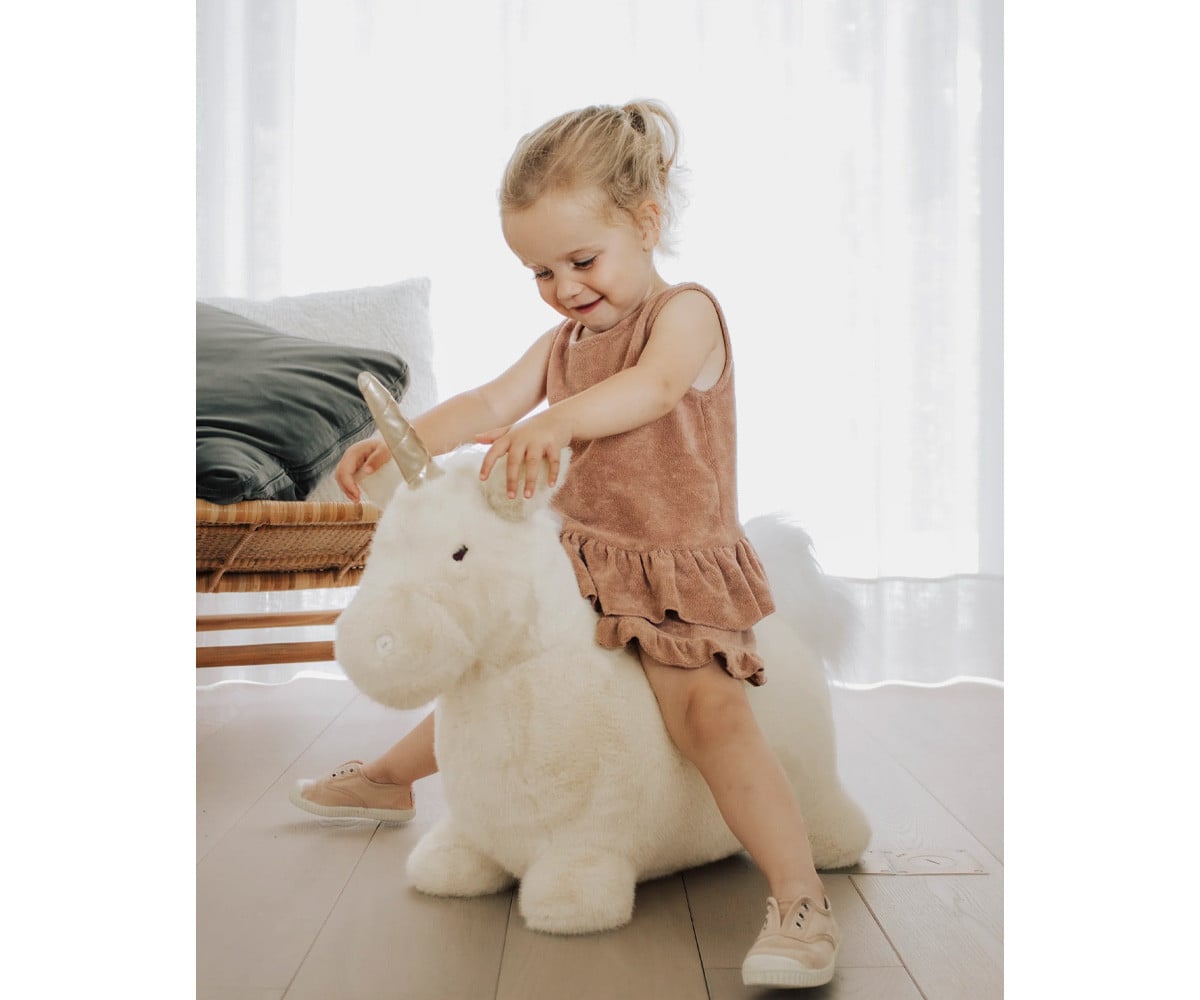 Ballon Sauteur Doux Licorne