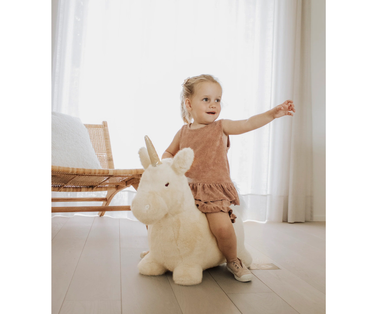 Ballon Sauteur Doux Licorne