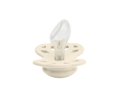 2 Sucettes BIBS Infinity Physiologique Ivory/Blossom
