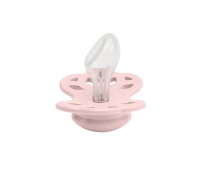 2 Sucettes BIBS Infinity Physiologique Ivory/Blossom