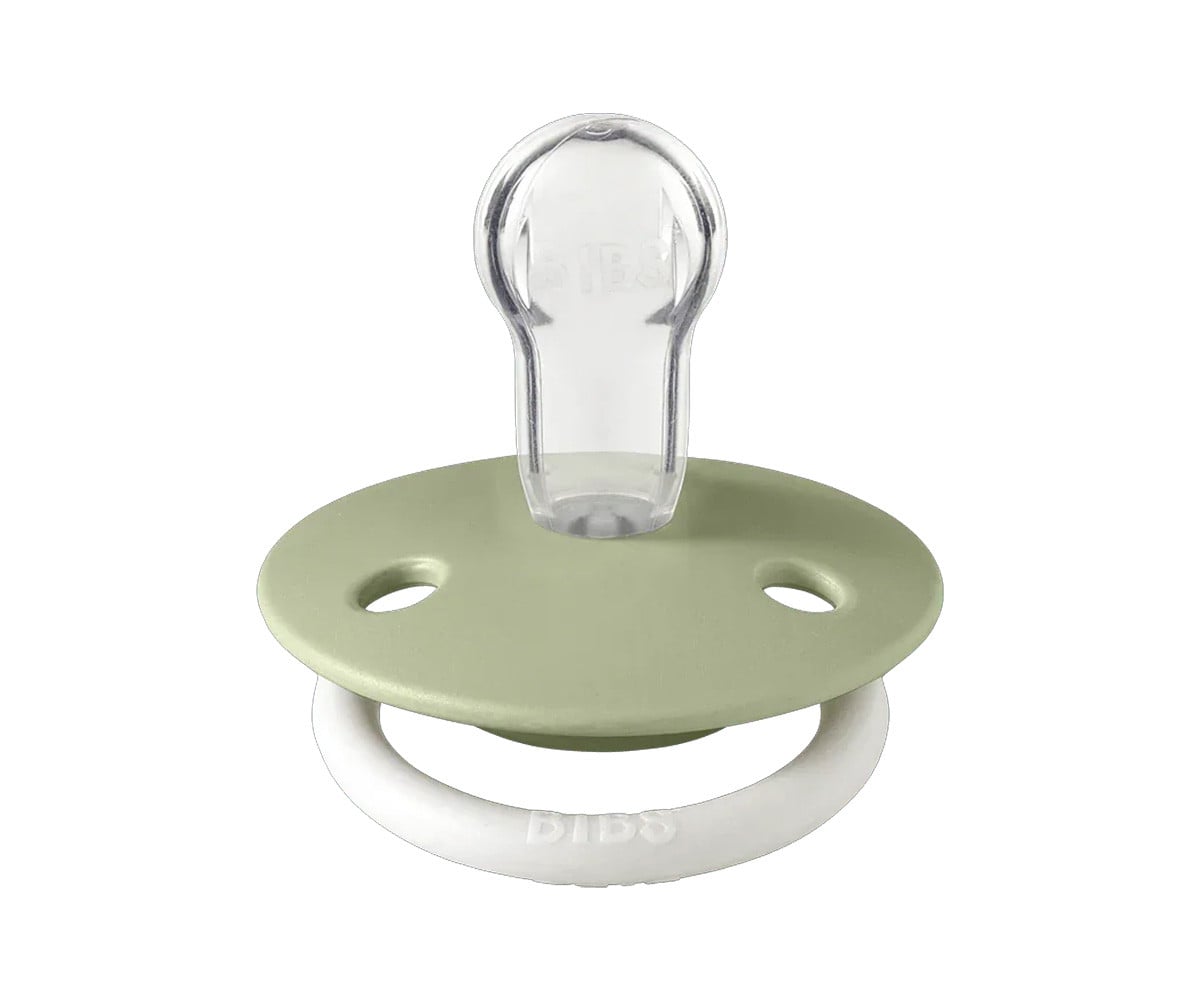 Succhietto Notturno BIBS De Lux Sage Silicone Imbustato