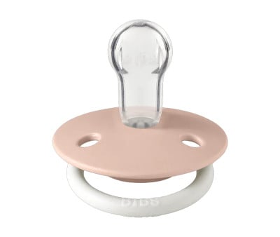 Chupete Nocturno BIBS De Lux Blush en Bolsita