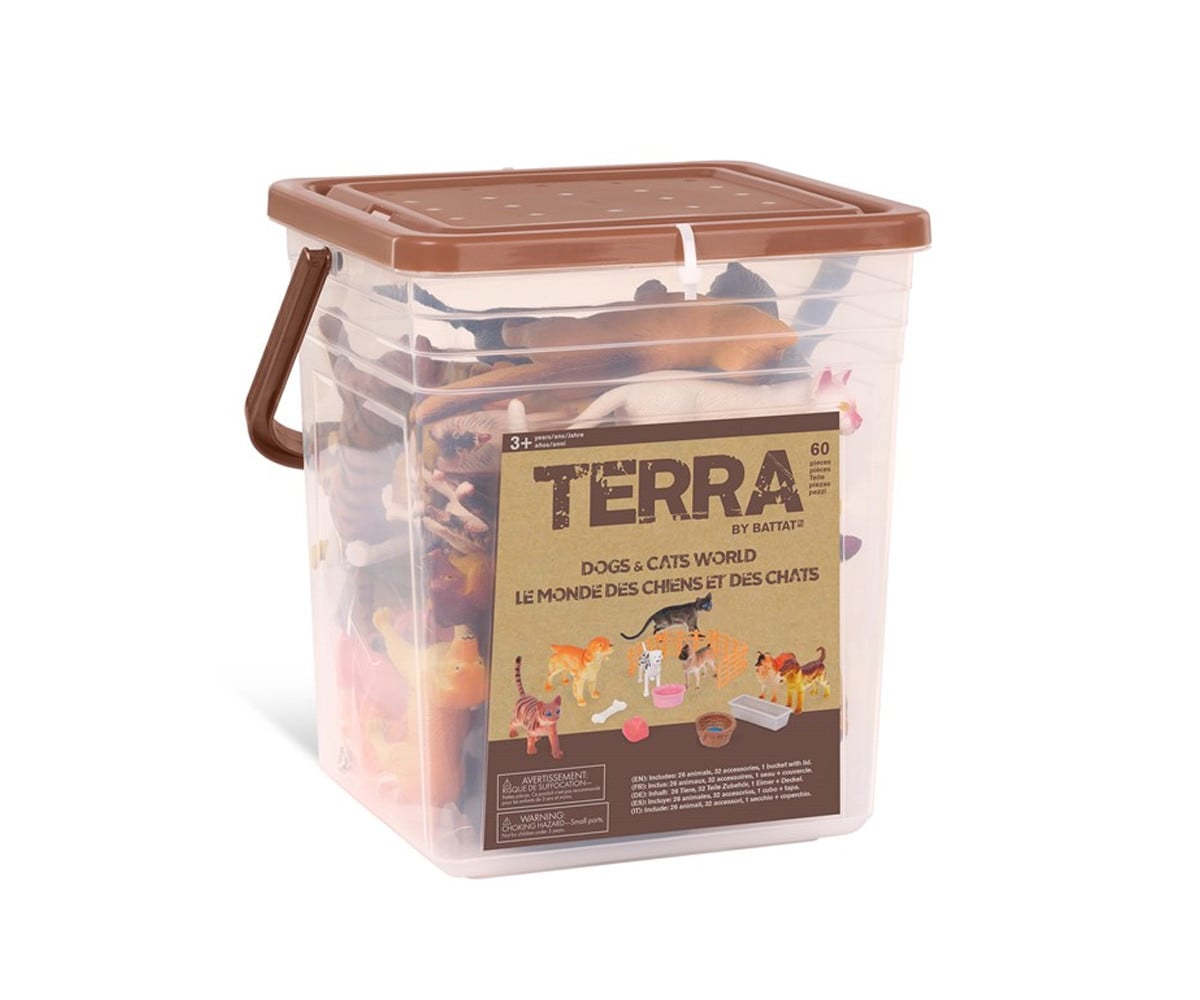 Animaletti Domestici Cani & Gatti 60 pezzi