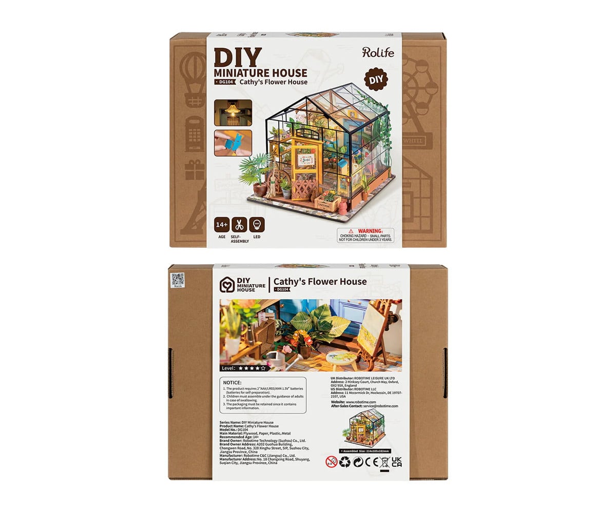 Modellino Miniatura Cathy's Flower House Rolife