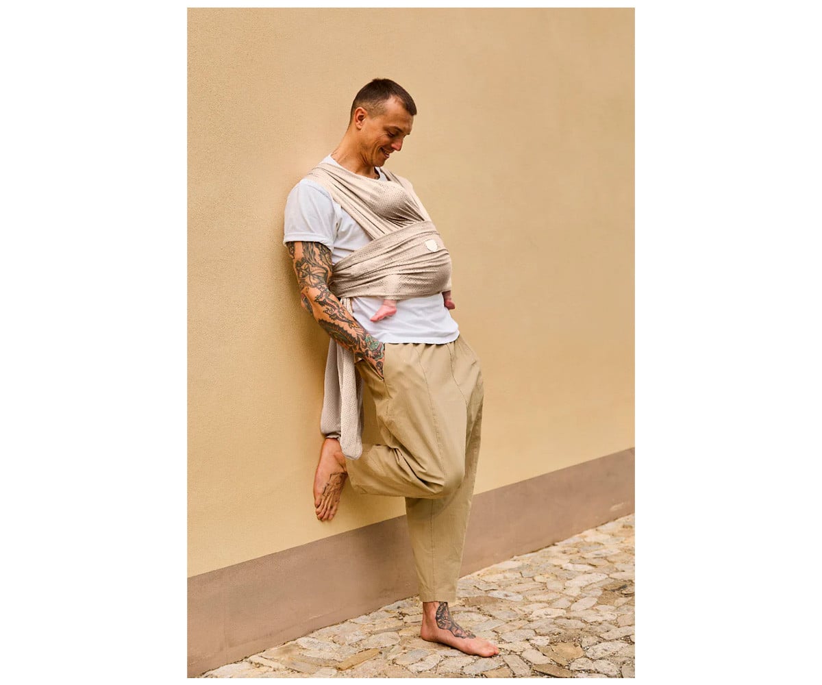 Marsupio Traspirante Cuddle Breeze Watersling Beige