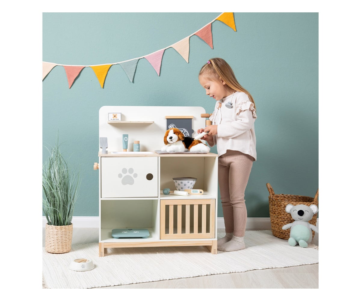 Centro Veterinário Thymus White/Natural