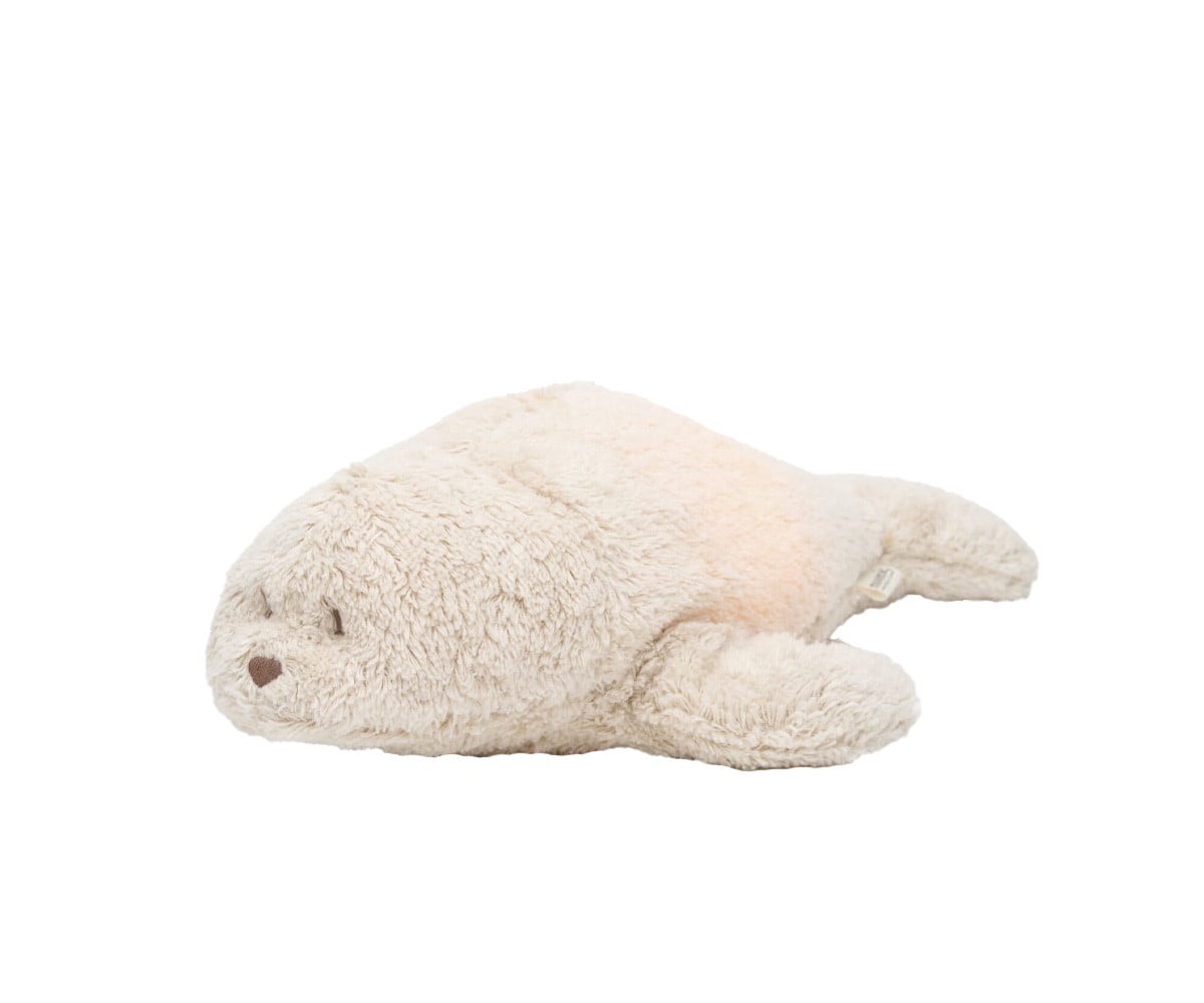 Peluche orgânico Moonie Light-Sound  Sand Seal